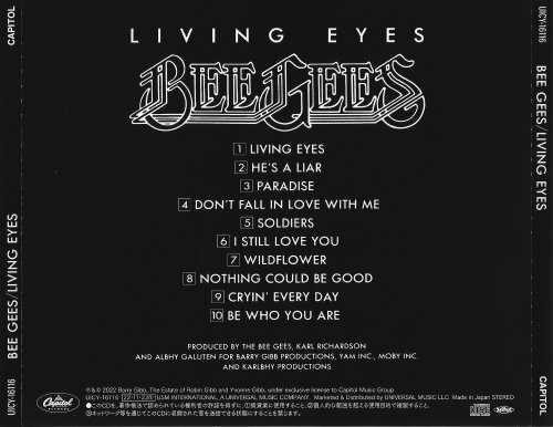 Bee Gees - Living Eyes (Reissue, SHM-CD 2022)