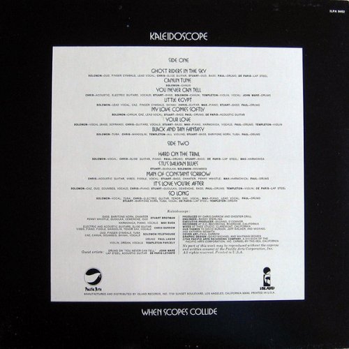 Kaleidoscope - When Scopes Collide (1976) Vinyl, LP [.flac 24bit/192kHz]