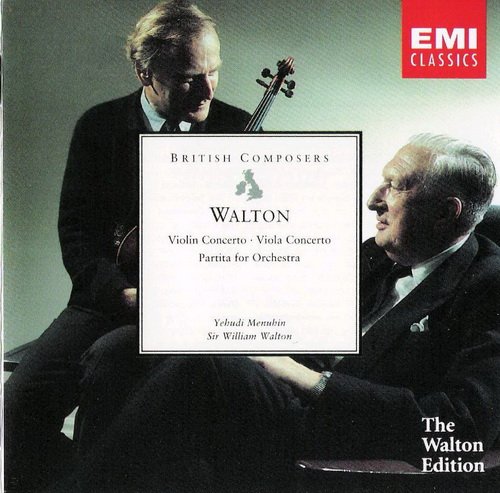 Yehudi Menuhin, Sir William Walton - Walton: Violin & Viola concertos, Partita (1994) CD-Rip