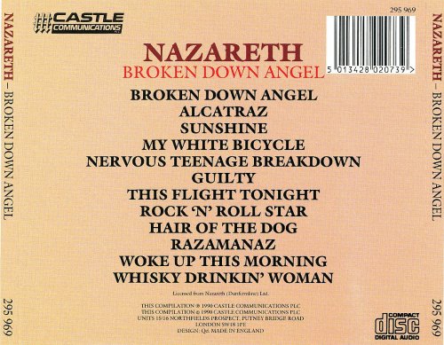 Nazareth - Broken Down Angel (1990) CD-Rip