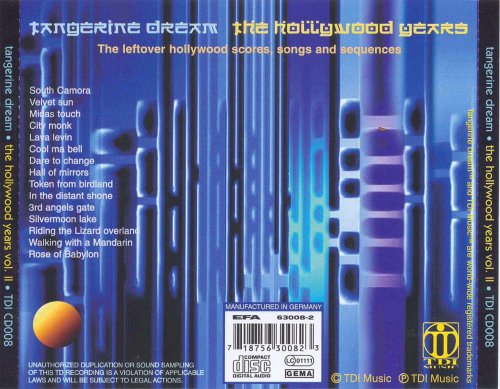 Tangerine Dream - The Hollywood Years Vol. 2 (1998)