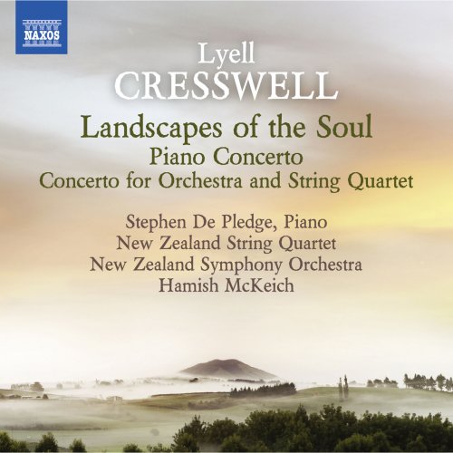 Stephen de Pledge, New Zealand String Quartet, New Zealand Symphony Orchestra, Hamish McKeich - Creswell: Landscapes of the Soul (2014)