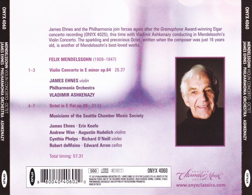 James Ehnes - Mendelssohn: Violin Concerto, Octet (2010) CD-Rip