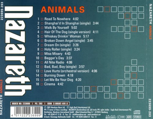 Nazareth - Animals (2005) CD-Rip