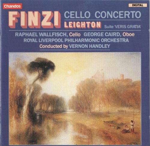 Raphael Wallfisch, George Caird, Vernon Handley - Finzi: Cello Concerto / Leighton: Suite 'Veris Gratia' (1986) CD-Rip