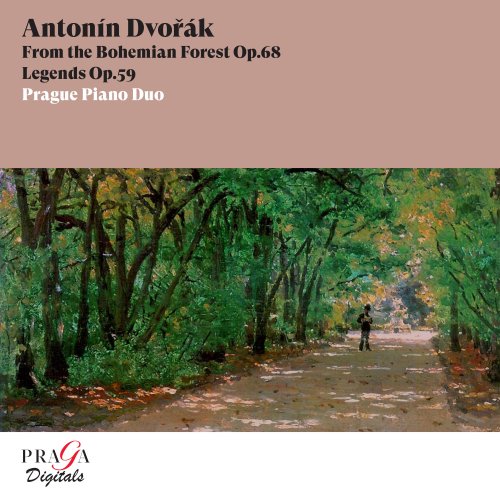 Prague Piano Duo - Antonín Dvořák: From the Bohemian Forest, Legends (2023) [Hi-Res]