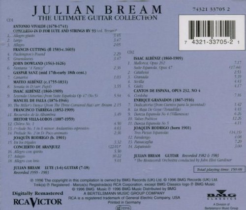 Julian Bream - The Ultimate Guitar Collection (1999)