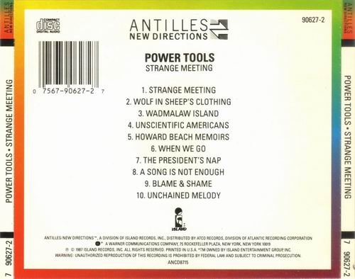 Power Tools - Strange Meeting (1987) CD Rip