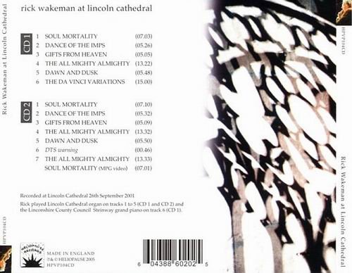 Rick Wakeman - Rick Wakeman At Lincoln Cathedral (2005)