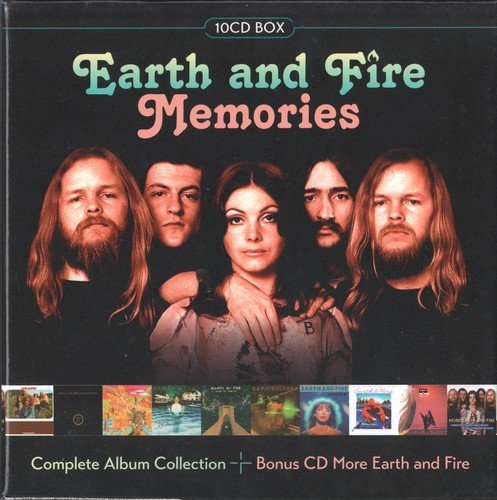 Earth and Fire - Memories (Complete Album Collection, 10CD box) (2017)