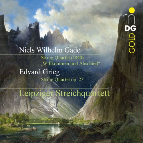 Leipziger Streichquartett - Gade & Grieg: Streichquartette (2016)