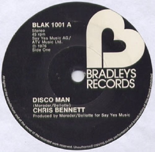 Chris Bennett - Disco Man (1976)