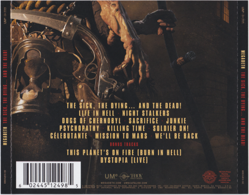 Megadeth - The Sick, The Dying... And The Dead! (2022) CD-Rip
