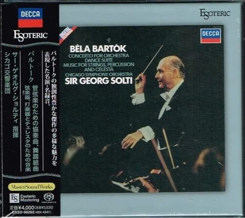 Georg Solti - Bartok: Concerto for Orchestra, Dance Suite, Music for Strings, Percussion and Celesta (1981, 1989) [2022 SACD]