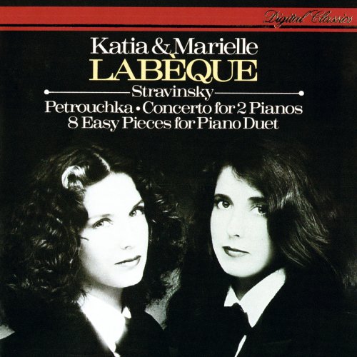 Katia & Marielle Labèque - Stravinsky: Concerto for 2 Pianos, Movements from Petrouchka, Easy Pieces (1987)