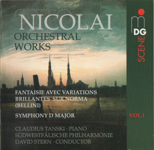 Claudius Tanski, Südwestfälische Philharmonie, David Stern - Nicolai: Orchestral Works (1998) CD-Rip