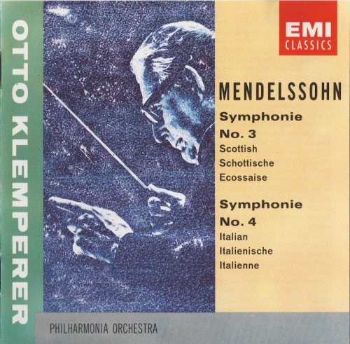 Otto Klemperer - Mendelssohn - Symphonies Nos. 3 & 4 (1991)