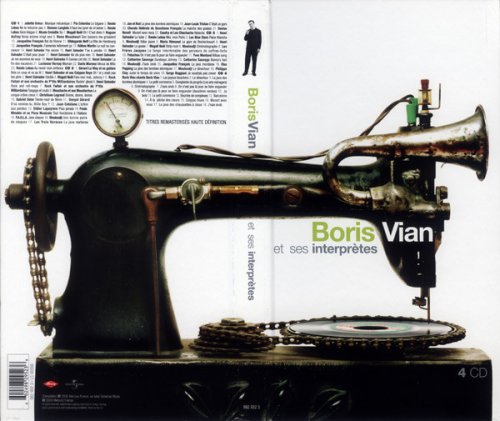 Boris Vian - Boris Vian Et Ses Interprètes (4 CD box) (2005)