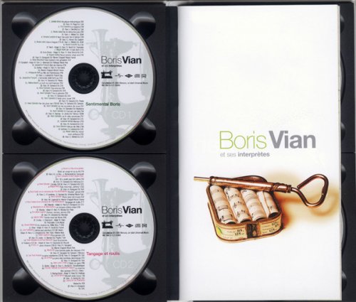 Boris Vian - Boris Vian Et Ses Interprètes (4 CD box) (2005)