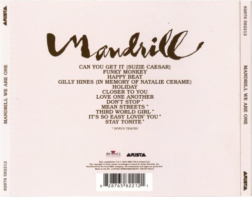 Mandrill - We Are One (1977) [2004]