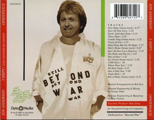 Jon Anderson - 3 Ships-22th Anniversary Edition (2007)