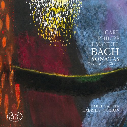 Karel Valter, Hadrien Jourdan - C.P.E. Bach: Sonatas for Traverso & Harpsichord (2023)