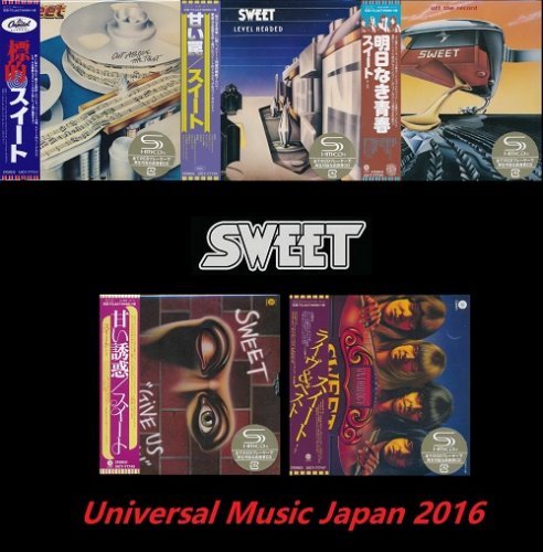 The Sweet - 5 Albums Collection (2016) [Mini LP SHM-CD] CD-Rip