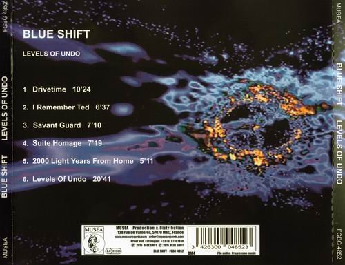 Blue Shift - Levels of Undo (2015)