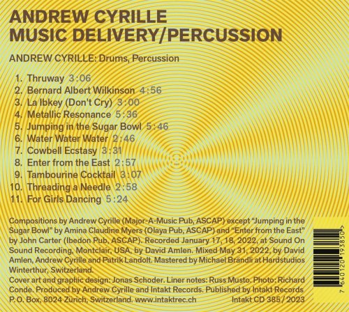 Andrew Cyrille - Music Delivery / Percussion (2023)