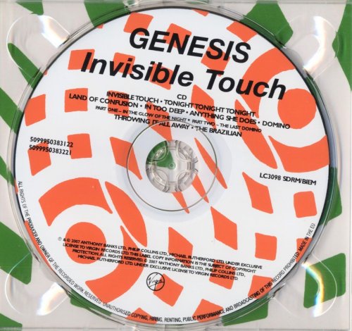 Genesis - Invisible Touch (1986) {2007, Remastered}