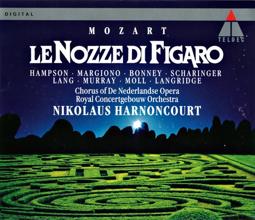 Thomas Hampson, Charlotte Margiono, Barbara Bonney, Anton Scharinger - Mozart: Le nozze di Figaro (1994)