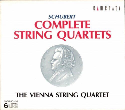 The Vienna String Quartet - Schubert: Complete String Quartets (1987) [6CD Box Set]