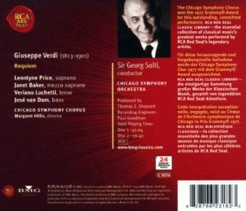 Leontyne Price, Janet Baker, Veriano Luchetti, Jose Van Dam, Georg Solti - Verdi: Messa da Requiem (2004)