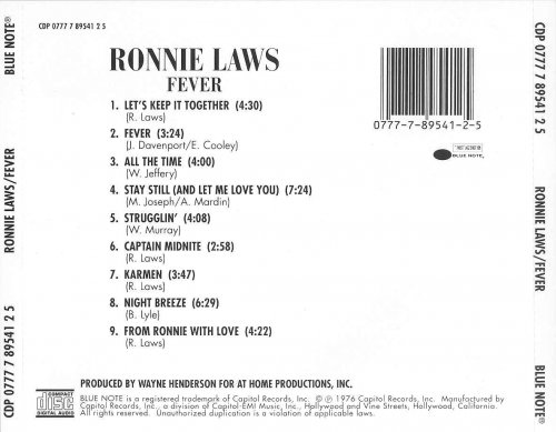 Ronnie Laws - Fever (1993)