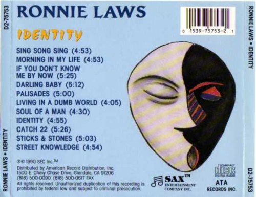 Ronnie Laws - Identity (1990)