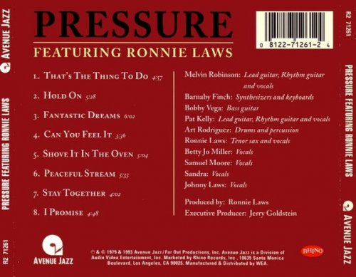 Pressure (Featuring Ronnie Laws) - Pressure (1993)