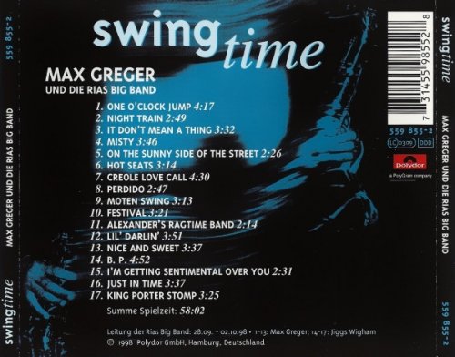 Max Greger und die RIAS Big Band - Swing time (1998)