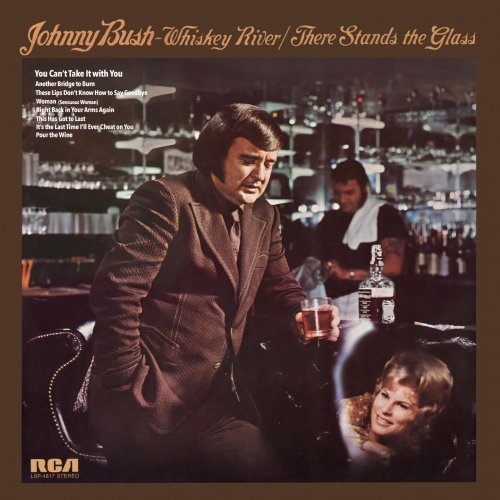 Johnny Bush - Whiskey River/There Stands the Glass (2023) Hi-Res