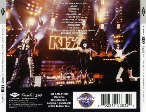 Kiss - The Best Of Vol. 3: 20th Century Masters The Millennium Collection (2006)