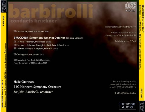 John Barbirolli - Bruckner: Symphony No. 9 (1961) [2016]