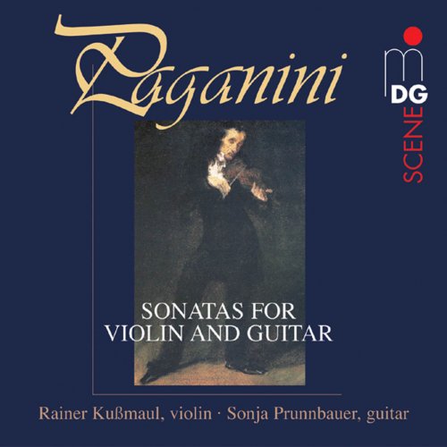 Sonja Prunnbauer, Rainer Kussmaul - Paganini: Sonatas for Violin and Guitar (2003)