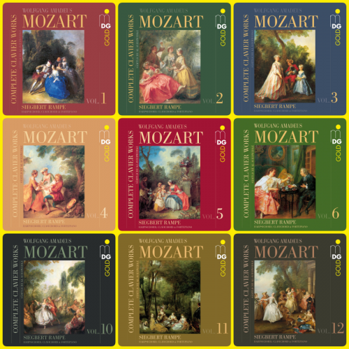 Siegbert Rampe - Mozart: Complete Piano Works Vol. 1-6, 10-12 (2005-2011)