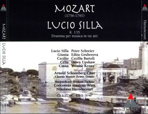 Peter Schreier, Edita Gruberova, Cecilia Bartoli, Dawn Upshaw, Nikolaus Harnoncourt - Mozart: Lucio Silla (1991)