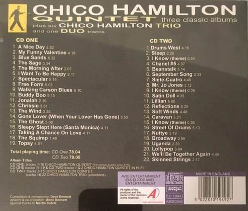 Chico Hamilton - Three Classic Albums Plus (2008)