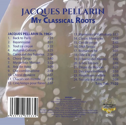 Jacques Pellarin - Jacques Pellarin: My Classical Roots (2023)