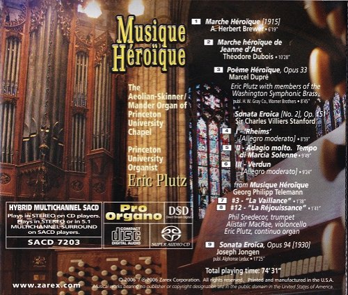 Eric Plutz - Musique Heroique (2006) [SACD]