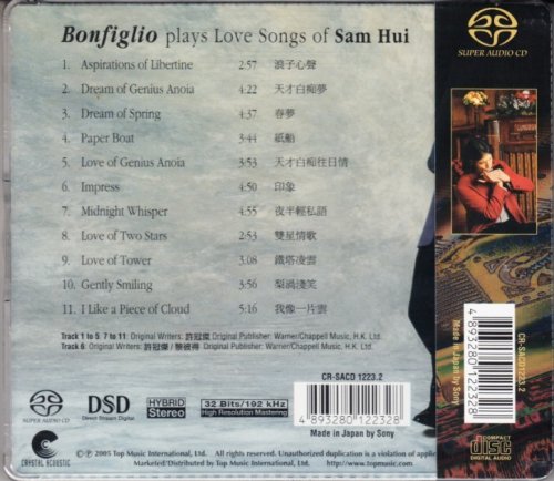 Robert Bonfiglio - Bonfiglio Plays Love Songs of Sam Hui (2005) [SACD]