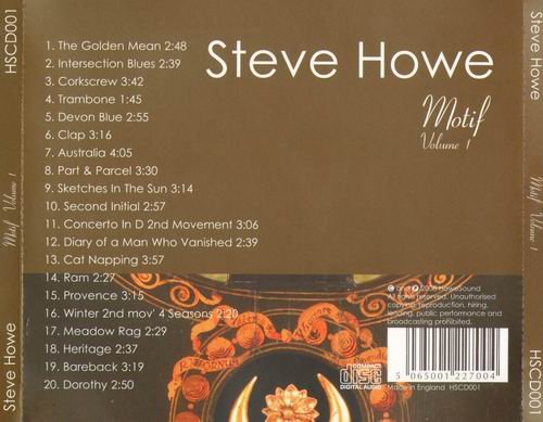 Steve Howe - Motif Volume 1 (2008)