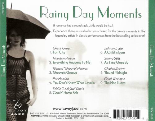 VA - Rainy Day Moments (2003)