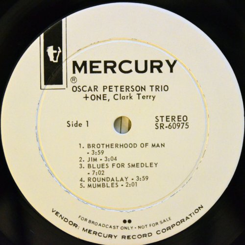 Oscar Peterson Trio - Oscar Peterson Trio + One, Clark Terry (1964) LP